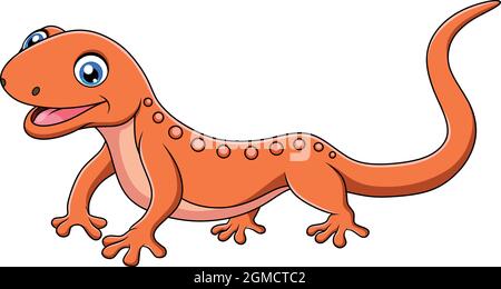 Carino novs cartoon illustrazione vettoriale Illustrazione Vettoriale