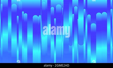 Sfondo astratto 8K blu bianco nero strisce barrette motivo griglia Foto Stock