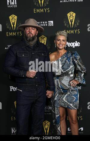 Gli ospiti arrivano alla Emmys Performers Nominee Celebration a Los Angeles, California, il 17 settembre 2021. (Foto di Conor Duffy/Sipa USA) Foto Stock