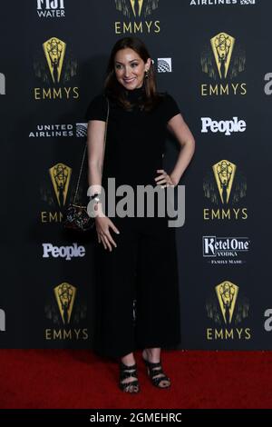 Jamie Lee arriva alla Emmys Performers Nominee Celebration a Los Angeles, California, il 17 settembre 2021. (Foto di Conor Duffy/Sipa USA) Foto Stock