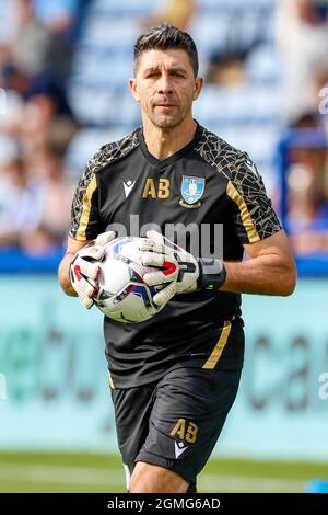 Sheffield, Regno Unito. 18 settembre 2021. Pullman Adriano basso durante il riscaldamento a Sheffield, Regno Unito, il 9/18/2021. (Foto di James Heaton/News Images/Sipa USA) Credit: Sipa USA/Alamy Live News Foto Stock