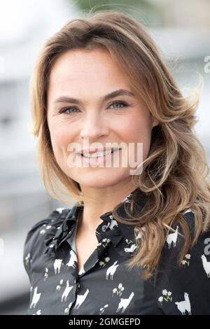 Melanie Maudran partecipa alla fotocellula un si Grand soleil durante il 23° Festival della fiction televisiva a la Rochelle, il 18 settembre 2021 a la Rochelle, Francia. Foto di David Niviere/ABACAPRESS.COM Foto Stock