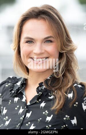 Melanie Maudran partecipa alla fotocellula un si Grand soleil durante il 23° Festival della fiction televisiva a la Rochelle, il 18 settembre 2021 a la Rochelle, Francia. Foto di David Niviere/ABACAPRESS.COM Foto Stock