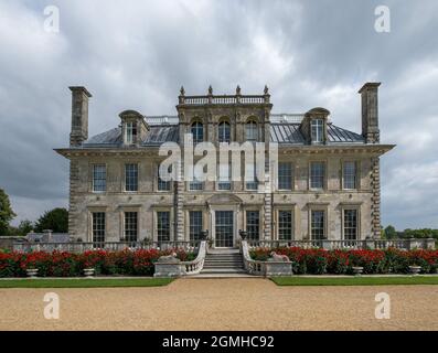 KINGSTON LACY, REGNO UNITO - 16 ago 2021: Una visione di un Kingston Lacy a Dorset - la casa della famiglia Bankes, Regno Unito Foto Stock