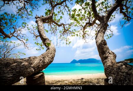 Con Dao isola in Ba Ria Vung Tau provincia sud Vietnam Foto Stock