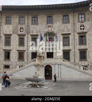 Scuola normale superiore di Pisa, Palazzo della Caravana, Piazza Cavalieri, Pisa. Foto Stock