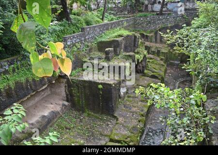 1500 anni BUDDISTA JOGESHWARI GROTTE, Maharashtra, mumbai, india Foto Stock