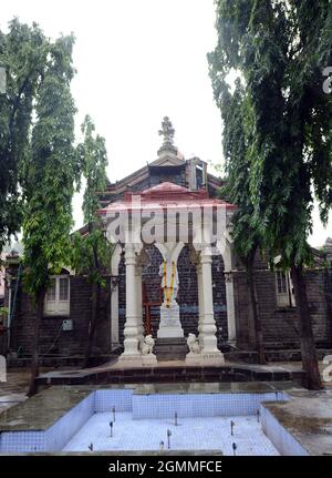 Statua di Lokmanya Bal Gangadhar Tilak a Pune, India. Foto Stock