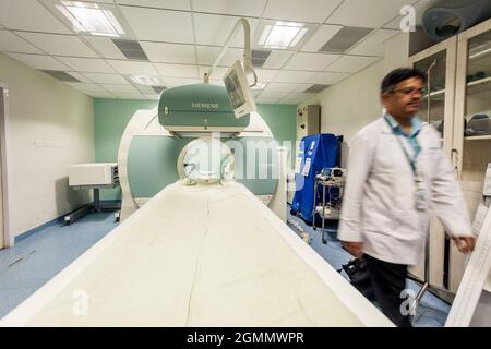 Un ospedale privato a Chennai. Tamil Nadu India Foto Stock