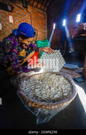 Prodotto locale nella provincia di Binh Dinh Vietnam centrale Foto Stock