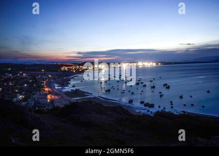 EO Gio spiaggia nella provincia di Binh Dinh Vietnam centrale Foto Stock