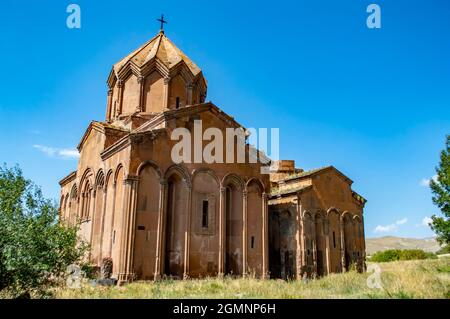 La cattedrale principale del monastero medievale armeno di Marmashen nella provincia di Shirak in Armenia Foto Stock