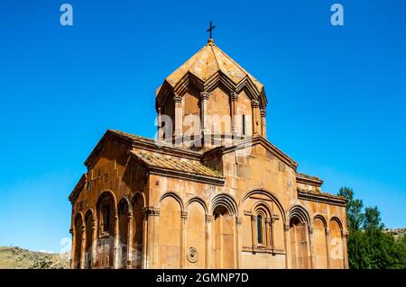 La cattedrale principale del monastero di Marmashen, un monastero cristiano armeno del X secolo nella provincia di Shirak in Armenia Foto Stock