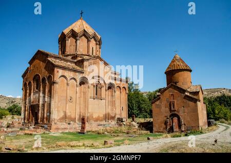 Monastero di Marmashen in Armenia, costruito nel 10 ° secolo Foto Stock