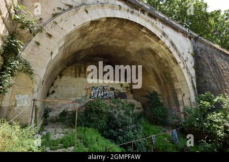 Italia, Roma, Cloaca Maxima Foto Stock