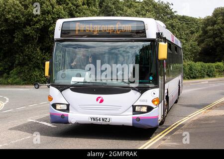 Provincial Bus Rally Stokes Bay, Gosport Foto Stock