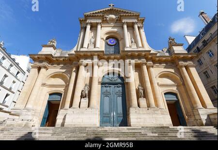 Chiesa di Saint-Roch - un tardo barocca chiesa di Parigi, dedicata a San Rocco. Foto Stock