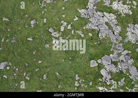 Vista sul monte Vitosha. Vicino a Sofia, Bulgaria Foto Stock