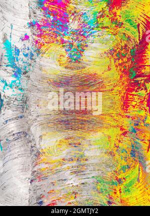 Radley, Oxfordshire, Inghilterra - 1 settembre 2018 Potete trovare la bellezza astratta o le forme interessanti appena circa dovunque, se osservate appena abbastanza duro. T Foto Stock