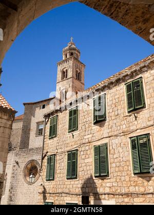 Dubrovnik, Croazia - 10 settembre 2016 Dubrovnik è una città storica croata sul mare Adriatico, nella regione della Dalmazia. Patrimonio mondiale dell'UNESCO Foto Stock