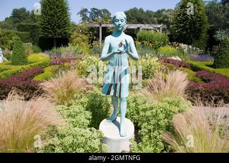 Waterperry Gardens, Oxfordshire - Luglio 2012; Waterperry Gardens sono nel villaggio di Waterperry vicino Wheatley est di Oxford in Oxfordshire, Englan Foto Stock