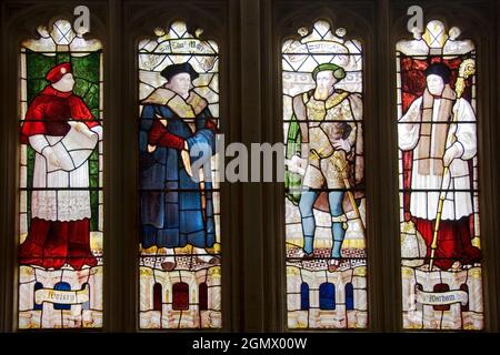 Oxford, Inghilterra - 2015; fondata nel 1525 dal cardinale Wolsey, Christ Church è una delle più ricche, grandi e grandi dell'Oxford University College Foto Stock