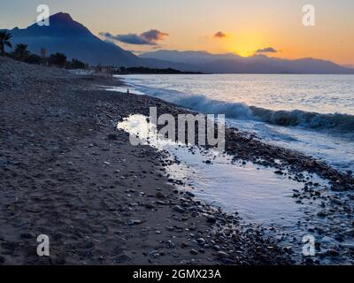 Cefalu, Sicilia, Italia - 24 settembre 2019; nessuna gente in shot. L'antica città siciliana di Cefalu, sulla costa settentrionale della Sicilia, risale al 200 Foto Stock