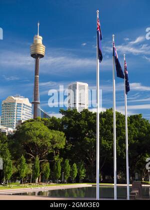 Sydney, Australia - 16 febbraio 2109; i soldati morti delle grandi guerre del XX secolo sono presi molto seriamente sia in Australia che nel nuovo zelo Foto Stock