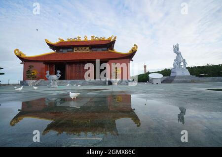 Bel paesaggio nella provincia di CA Mau Vietnam meridionale Foto Stock