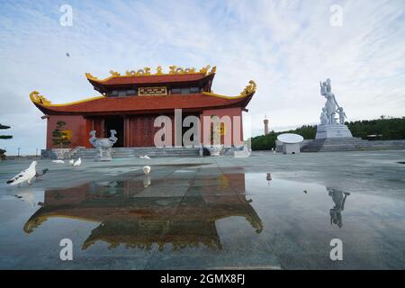 Bel paesaggio nella provincia di CA Mau Vietnam meridionale Foto Stock