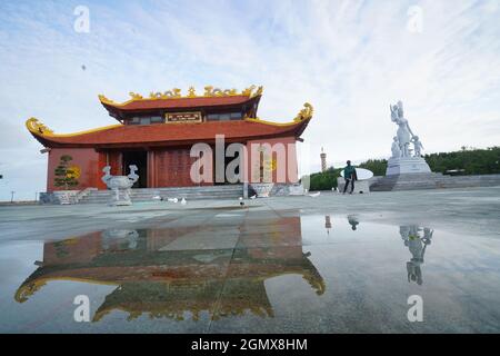 Bel paesaggio nella provincia di CA Mau Vietnam meridionale Foto Stock