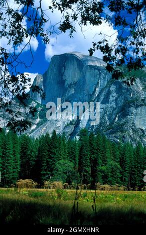 Yosemite National Park, California USA - Febbraio 1986; Yosemite National Park nella California del Nord è stato nominato Patrimonio dell'Umanità nel 1984.IT Foto Stock