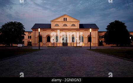 Marstall a Schwerin. Foto Stock