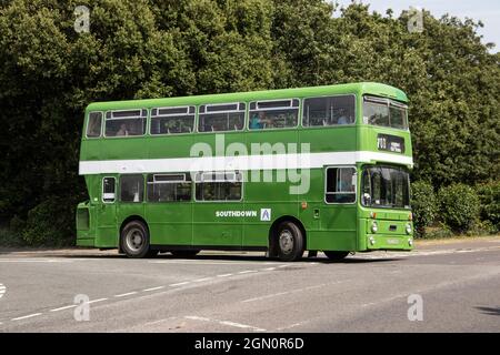 Provincial Bus Rally 2019 Stokes Bay Gosport Foto Stock