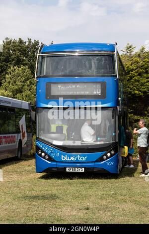 Provincial Bus Rally 2019 Stokes Bay Gosport Foto Stock