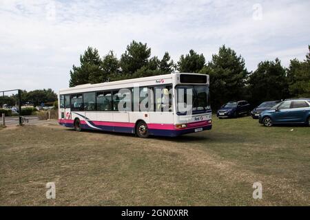 Provincial Bus Rally 2019 Stokes Bay Gosport Foto Stock