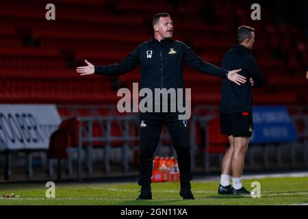 Richie Wellens manager di Doncaster Rovers Foto Stock