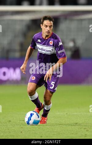 Stadio Artemio Franchi, Firenze, Italia. 21 settembre 2021. Serie A campionato di calcio, AC Fiorentina contro Inter Milano; Giacomo Bonaventura di AC Fiorentina Credit: Action Plus Sports/Alamy Live News Foto Stock