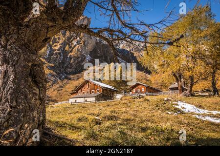 Jörgnalm a Ködnitztal, Kals am Großglockner, Tirolo Orientale, Tirolo, Austria Foto Stock