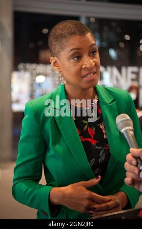 Jacqueline Stewart, Chief Artistic and Programming Officer e TCM, ospita l'Academy Museum of Motion Pictures di Los Angeles, California Foto Stock