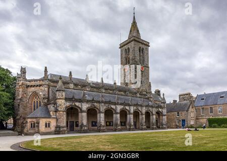 St Salvators Chapel, St Salvator’s College, University of St Andrews, St Andrews, Fife, Scozia Foto Stock