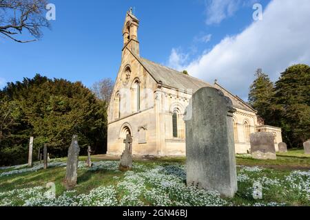 Howick Hall Church, Northumberland, Regno Unito Foto Stock