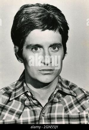 Attore americano Michael Douglas, anni '70 Foto Stock