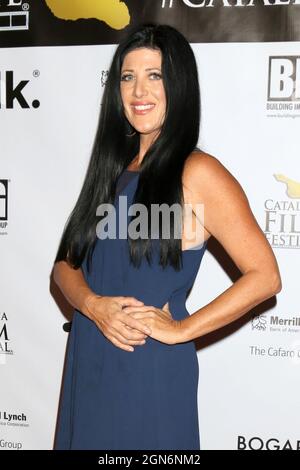 LOS ANGELES - SETTEMBRE 18: Steffanie Siebrand al Catalina Film Fest a Long Beach - Sabato, presso lo Scottish Rite Event Center il 18 Settembre 2021 a Long Beach, California Foto Stock