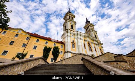 La cattedrale di Maria Radna ad Arad in Romania Foto Stock