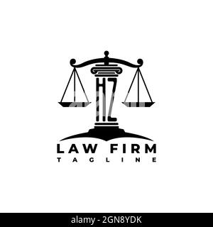 KA Monogram Logo Letter lente poligonale geometrica arcobaleno forma circolare stile Illustrazione Vettoriale