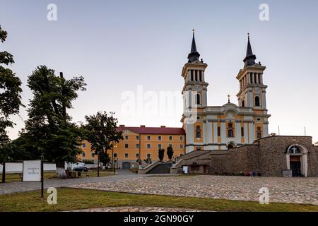 La cattedrale di Maria Radna ad Arad in Romania Foto Stock