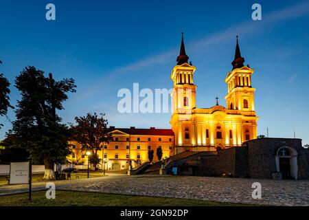 La cattedrale di Maria Radna ad Arad in Romania Foto Stock