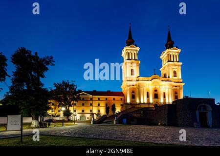 La cattedrale di Maria Radna ad Arad in Romania Foto Stock