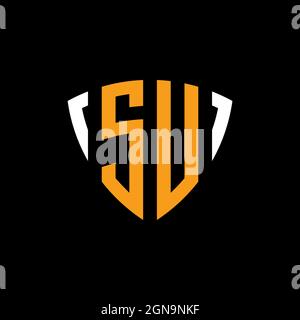 YN Monogram Logo Letter Headphone e Microphone Shape Style Vector, Logo Podcast Studio Illustrazione Vettoriale